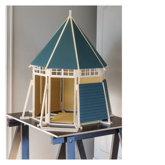 Fabian Koppers Architecture physical model