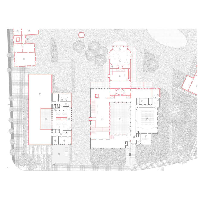 Fabian Koppers Architecture plan drawing